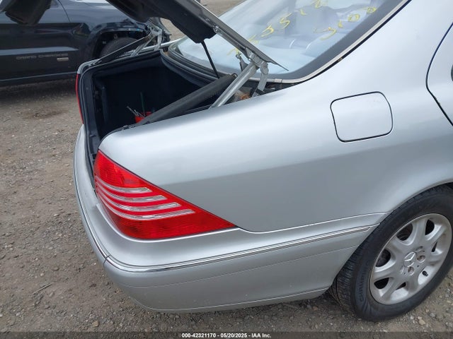 2001 MERCEDES-BENZ S 500 WDBNG75J91A174025 Photo 5