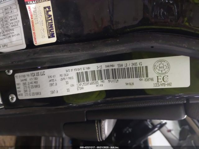2015 JEEP CHEROKEE 1C4PJMDS0FW685265 Photo 8