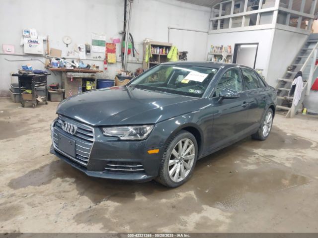 2017 AUDI A4 WAUANAF40HN005667 Photo 1