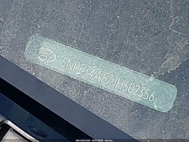 5NPE34AF7JH602356 Hyundai Sonata Limited