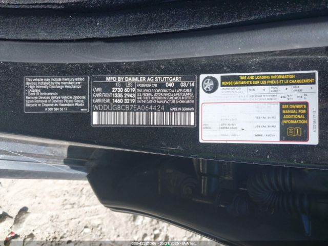 2014 MERCEDES-BENZ S 550 WDDUG8CB7EA064424 Photo 8