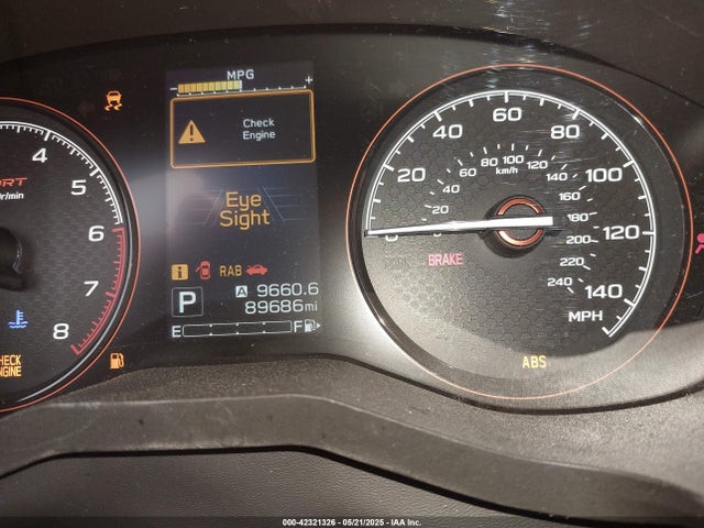 JF2SKAKC8KH466295 Subaru naturally aspirated u5