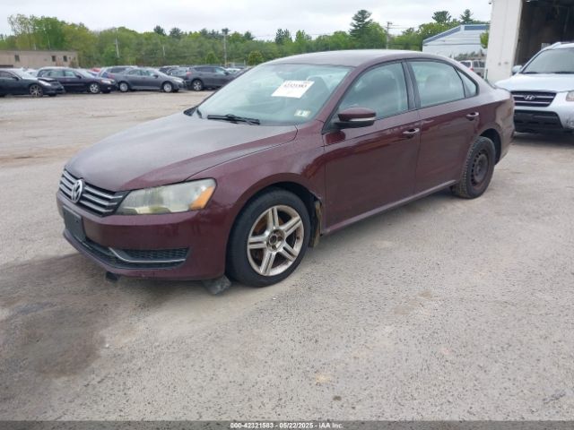 2013 VOLKSWAGEN PASSAT 1VWAP7A34DC065484 Photo 1