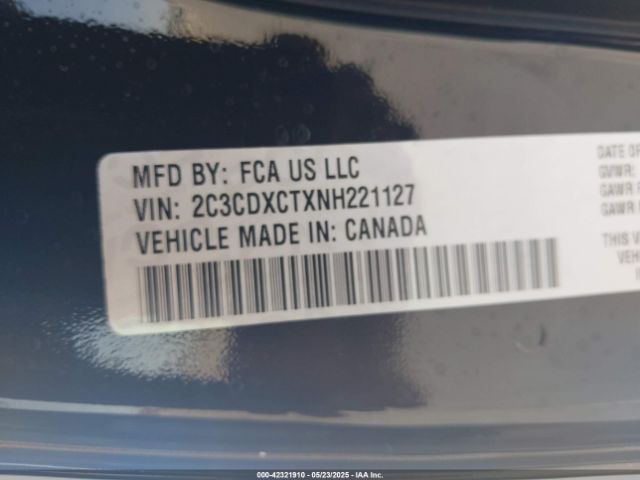 2022 DODGE CHARGER 2C3CDXCTXNH221127 Photo 8