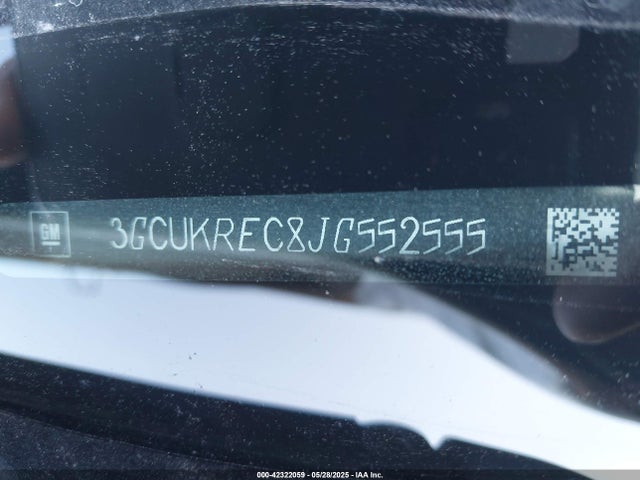 3GCUKREC8JG552555 Chevrolet Silverado 1500 1lt