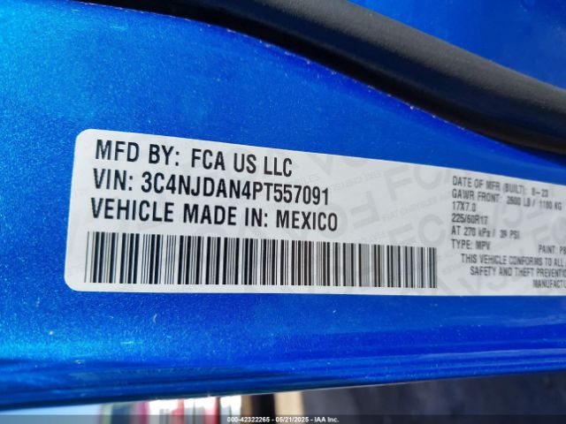 2023 JEEP COMPASS 3C4NJDAN4PT557091 Photo 8