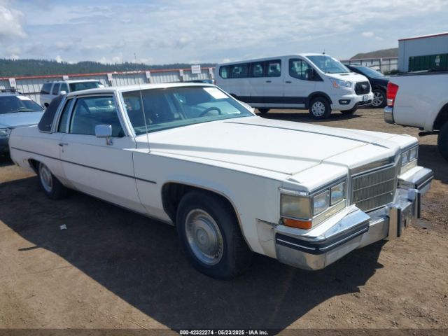 1984 CADILLAC DEVILLE 1G6AM4784E9070781