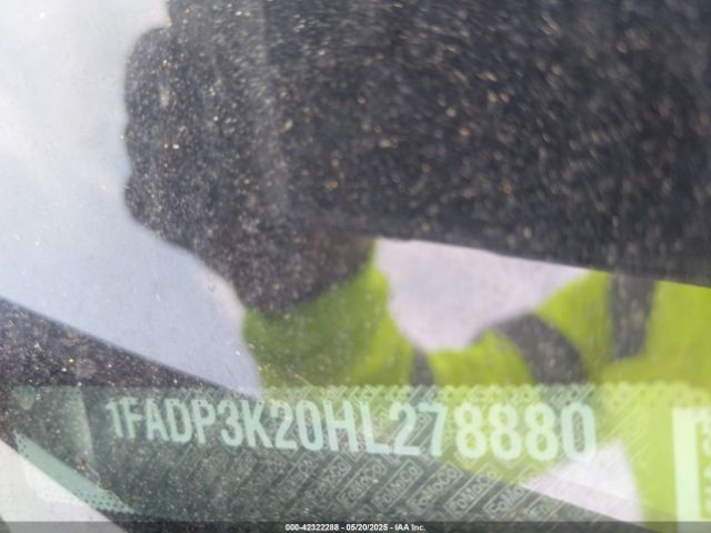 1FADP3K20HL278880 Ford FOCUS SE