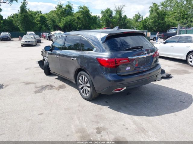2016 ACURA MDX 5FRYD4H42GB028690 Photo 2