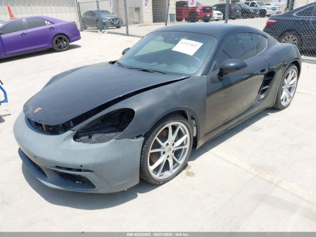 2021 PORSCHE 718 CAYMAN WP0AA2A85MS260454 Photo 1