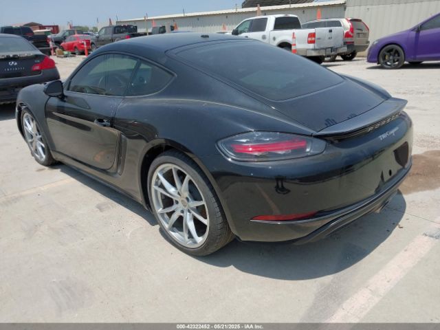 2021 PORSCHE 718 CAYMAN WP0AA2A85MS260454 Photo 2