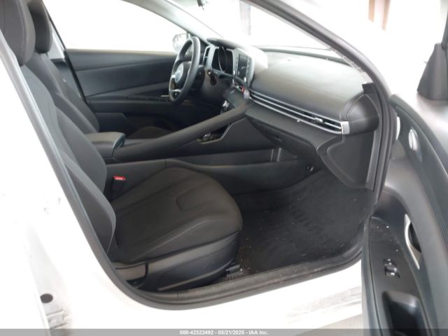 KMHLM4AJ2PU082893 Hyundai Elantra Hybrid Blue
