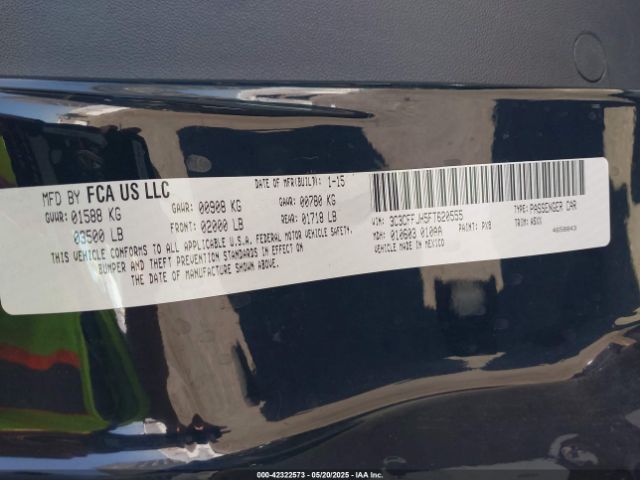 2015 FIAT 500C 3C3CFFJH5FT620555 Photo 8
