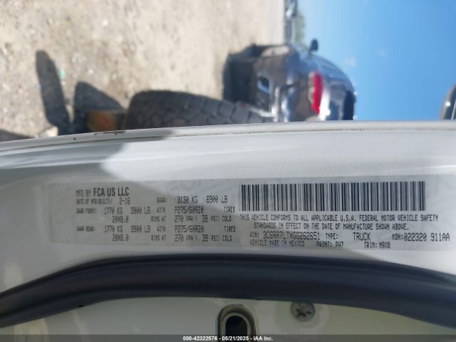 3C6RR7LTXGG262651 RAM 1500 Big Horn