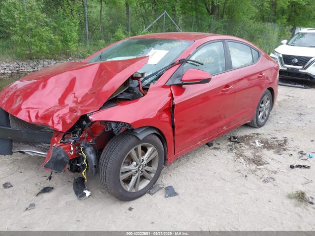 2018 HYUNDAI ELANTRA 5NPD84LF0JH338648 Photo 1