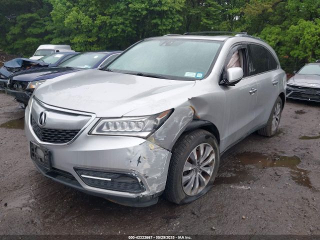 2015 ACURA MDX 5FRYD4H40FB009747 Photo 1