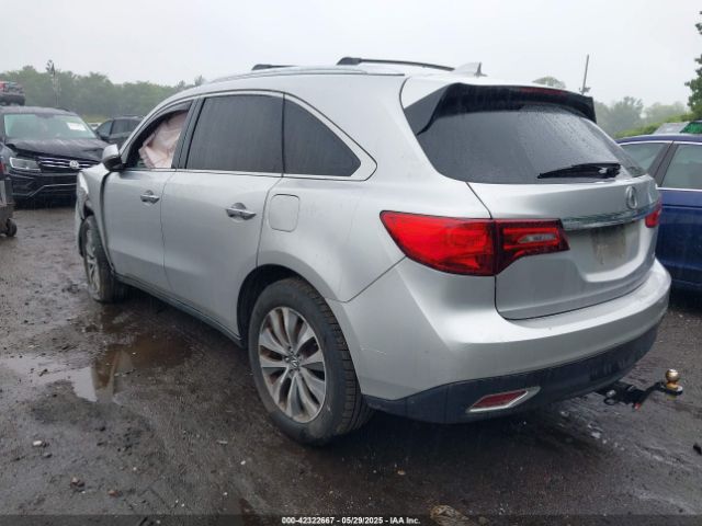 2015 ACURA MDX 5FRYD4H40FB009747 Photo 2