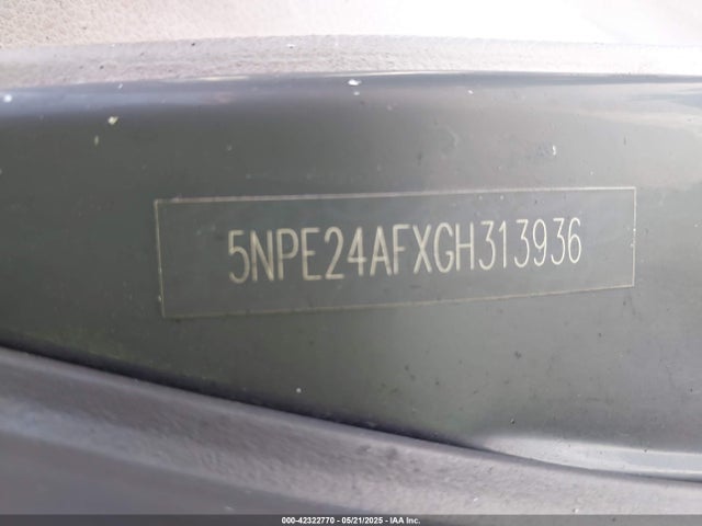 5NPE24AFXGH313936 Hyundai dohc gdi theta-ii