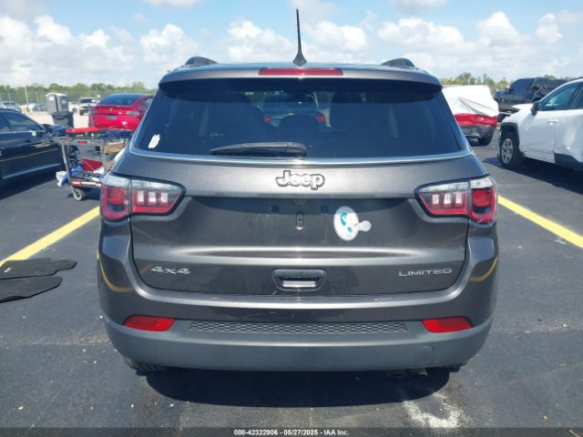 3C4NJDCB0KT811407 Jeep Compass Limited 4x4