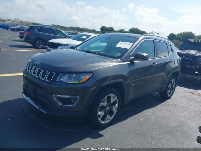 3C4NJDCB0KT811407 Jeep Compass Limited 4x4