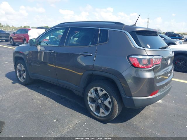 3C4NJDCB0KT811407 Jeep Compass Limited 4x4