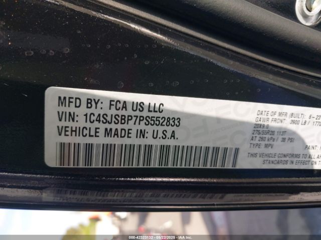 1C4SJSBP7PS552833 Jeep 2023