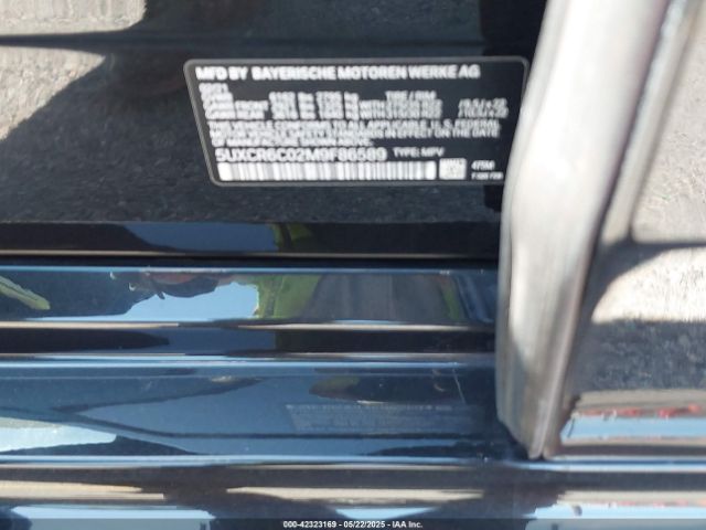 5UXCR6C02M9F86589 BMW X5 Xdrive40i