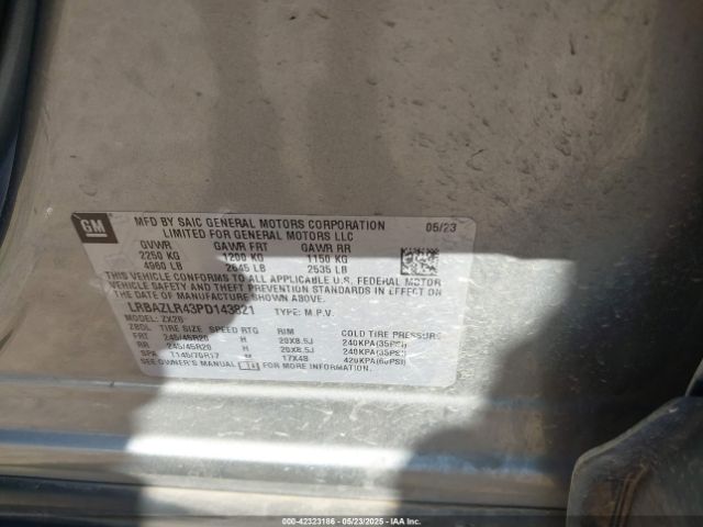 2023 BUICK ENVISION LRBAZLR43PD143821 Photo 8