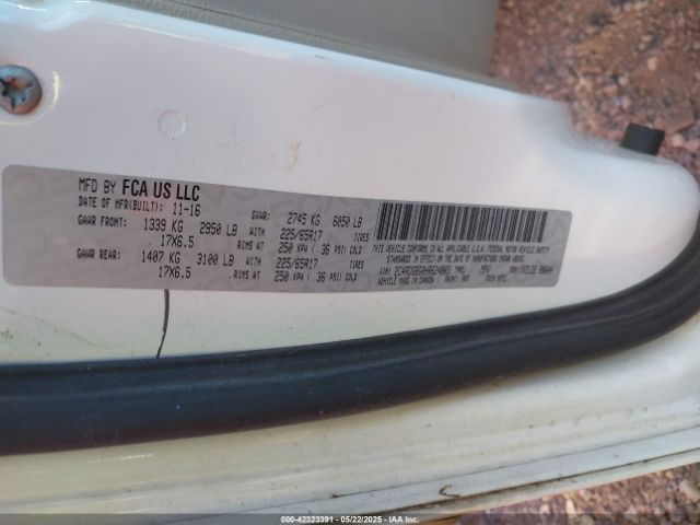 2C4RDGBG0HR624803 Dodge Grand Caravan Se