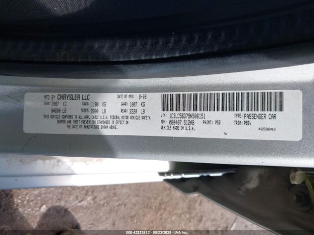 2009 CHRYSLER SEBRING 1C3LC56D79N506151 Photo 8