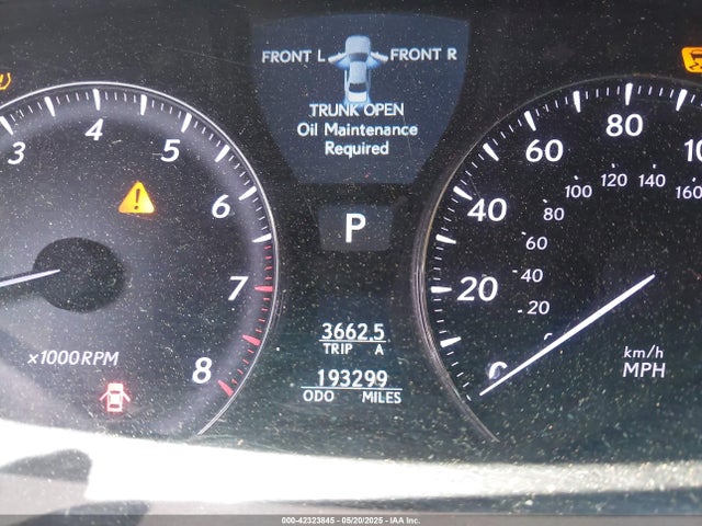 Продажа на аукционе авто 2009 Lexus Ls 460, vin: JTHBL46F395090410, номер лота: 42323845