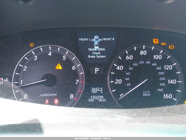 Продажа на аукционе авто 2009 Lexus Ls 460, vin: JTHBL46F395090410, номер лота: 42323845