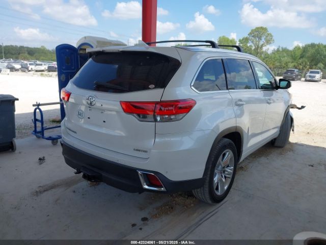 5TDYZRFH8JS235979 Toyota Highlander Limited