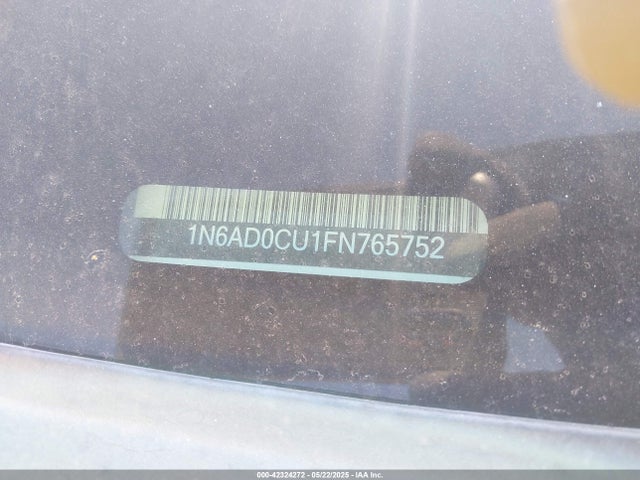 1N6AD0CU1FN765752 Nissan Frontier