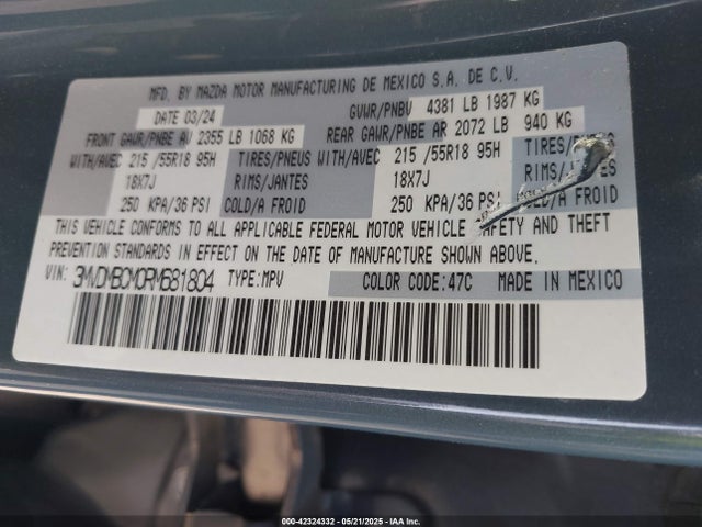 3MVDMBCM0RM681804 Mazda Cx-30 2.5 S Carbon Edition