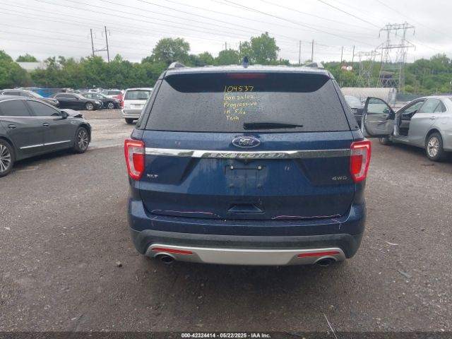1FM5K8D87GGC00708 Ford EXPLORER XLT