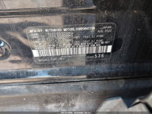 2023 MITSUBISHI ECLIPSE CROSS JA4ATWAA9PZ006739 Photo 8