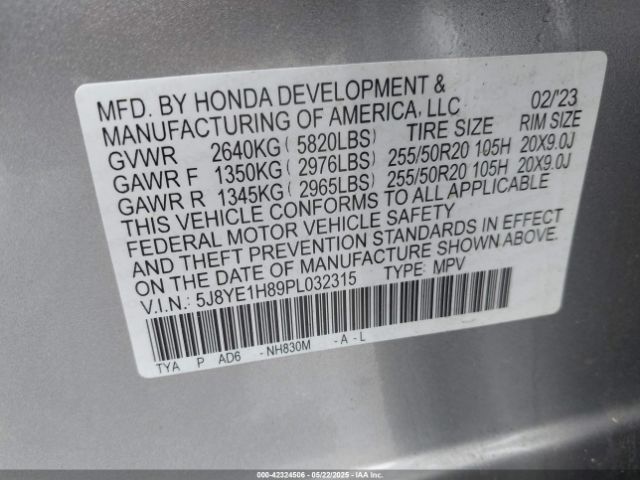 2023 ACURA MDX 5J8YE1H89PL032315 Photo 8