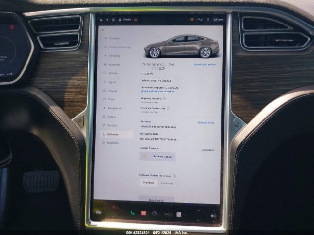 5YJSA1S27FF086203 Tesla Model S 70d/85d/p85d