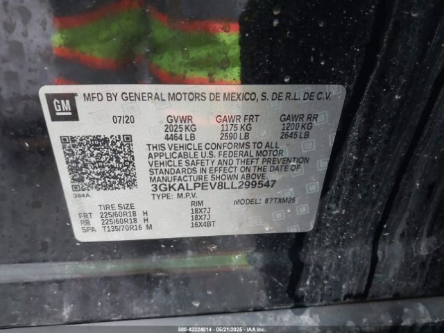 2020 GMC TERRAIN 3GKALPEV8LL299547 Photo 8