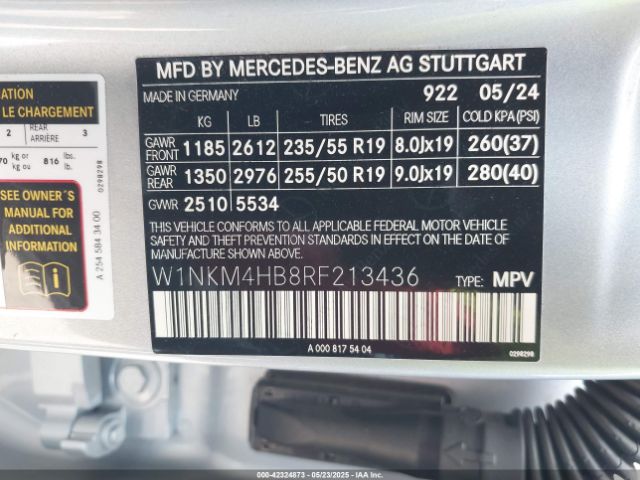 W1NKM4HB8RF213436 Mercedes-Benz Glc 300 4matic Suv