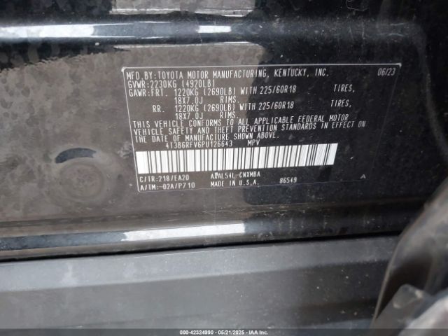2023 TOYOTA RAV4 HYBRID 4T3B6RFV6PU126643 Photo 8