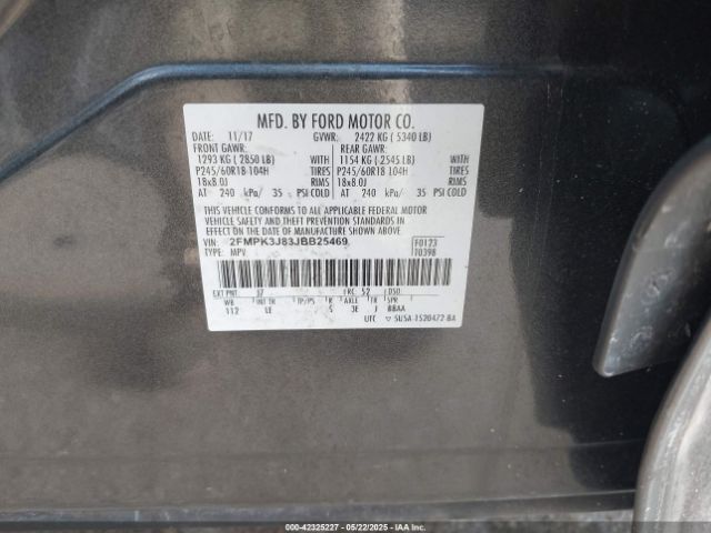 2018 FORD EDGE 2FMPK3J83JBB25469 Photo 8