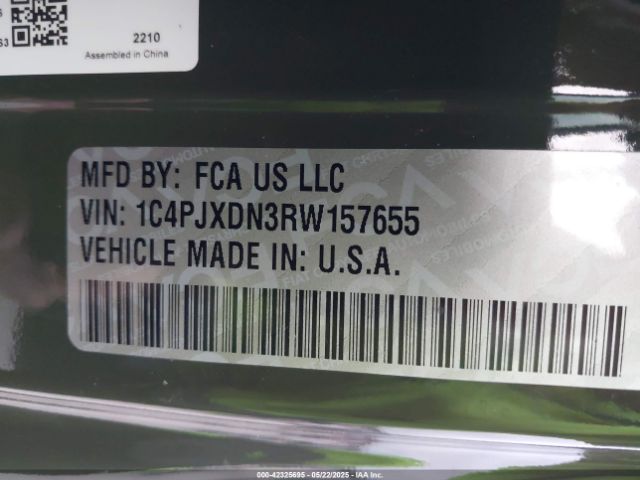 2024 JEEP WRANGLER 1C4PJXDN3RW157655 Photo 8