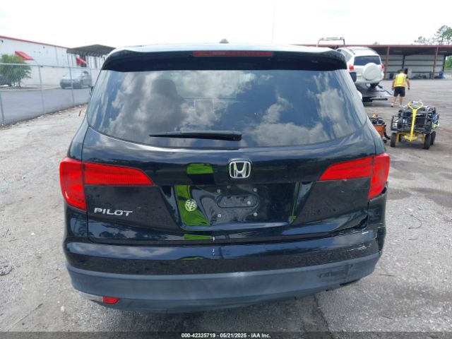 5FNYF5H7XGB052327 Honda Pilot Ex-l