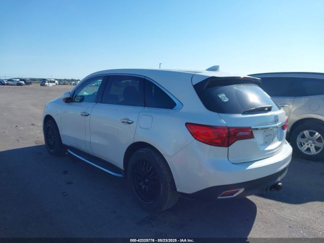 2015 ACURA MDX 5FRYD4H49FB021248 Photo 2