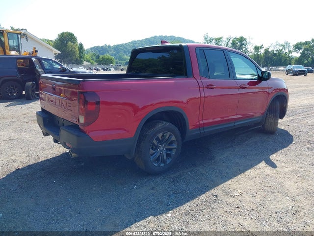2025 Honda Ridgeline Sport მანქანა იყიდება აუქციონზე, vin: 5FPYK3F18SB007238, აუქციონის ნომერი: 42325810