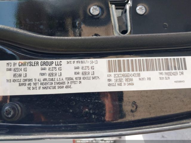 2C3CCABG6EH143188 Chrysler 2014