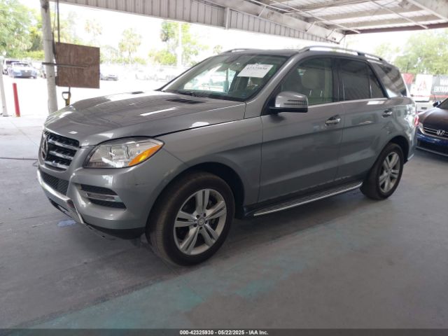 2015 MERCEDES-BENZ ML 350 4JGDA5HB4FA503630 Photo 1
