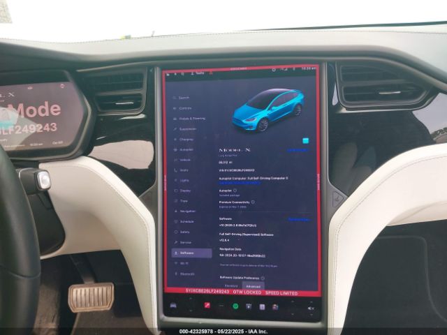 5YJXCBE26LF249243 Tesla Model X Long Range Dual Motor All-wheel Drive/long Range Plus Dual Motor All-wheel Drive